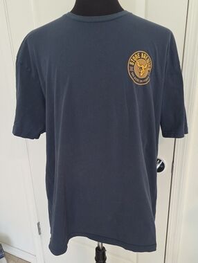 Stone Brewing Men's Navy Short Sleeve Graphic Tee